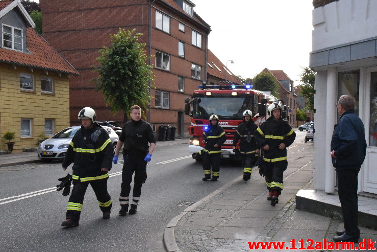 Personredning / Højderedning fra Bygning: Vardevej i Vejle. 10/07-2020. KL. 07:38.