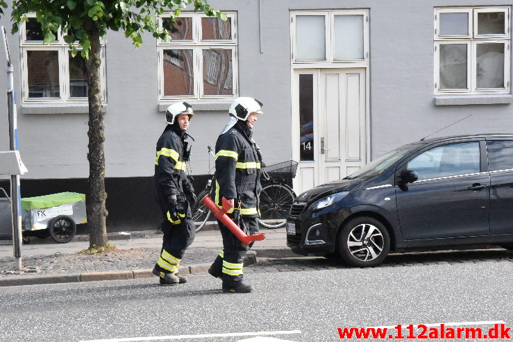 Personredning / Højderedning fra Bygning: Vardevej i Vejle. 10/07-2020. KL. 07:38.