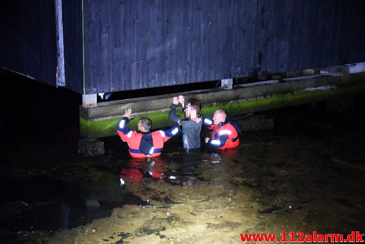 Redning Drukneulykke. Stævnen i Vejle. 12/08-2020. Kl. 02:07.