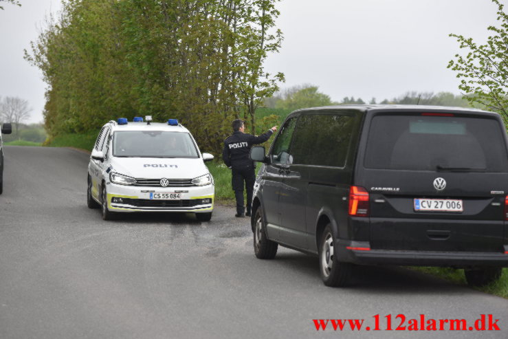 Hvad er der sket ?? Grønlandsvej 387 i Vejle. 14/05-2021. Kl. 16:54.