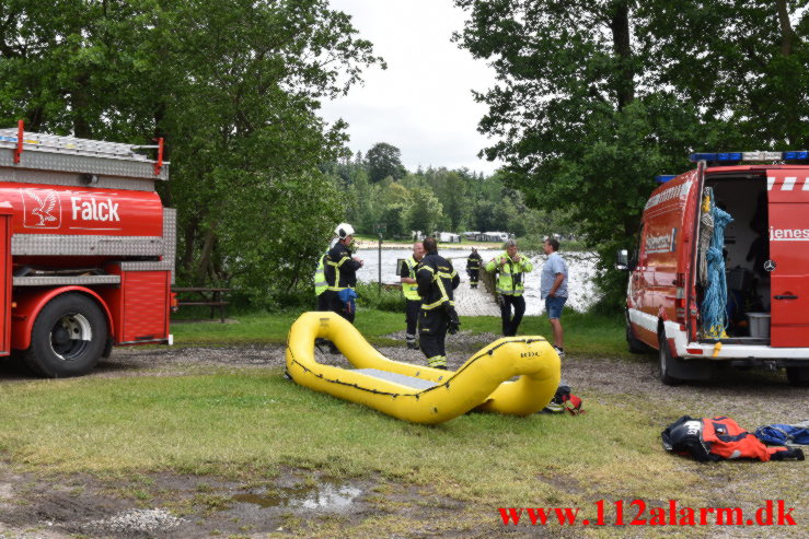 Redning – Drukneulykke. Fårup Sø i Jelling. 20/06-2021. Kl. 15:16.