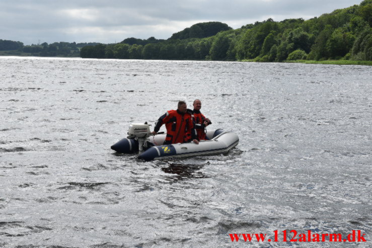 Redning – Drukneulykke. Fårup Sø i Jelling. 20/06-2021. Kl. 15:16.