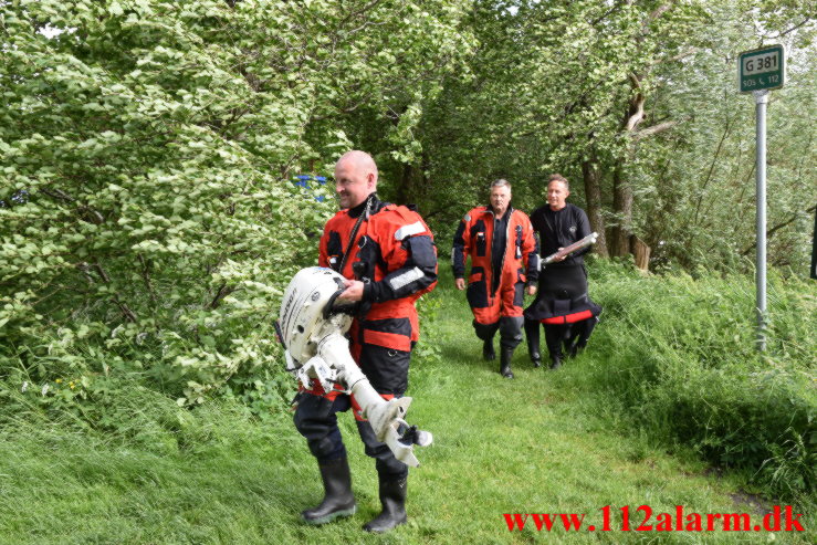 Redning – Drukneulykke. Fårup Sø i Jelling. 20/06-2021. Kl. 15:16.