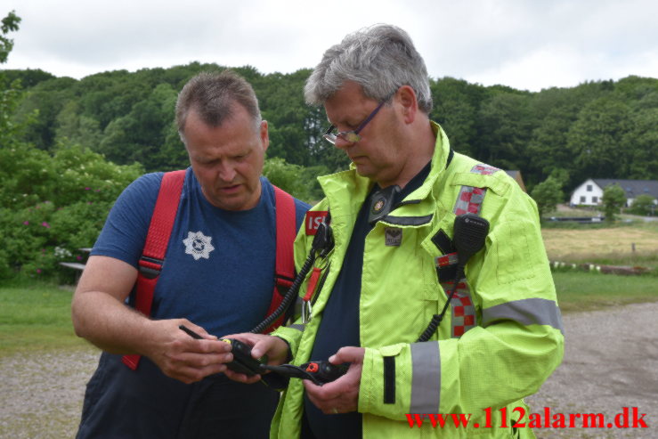 Redning – Drukneulykke. Fårup Sø i Jelling. 20/06-2021. Kl. 15:16.