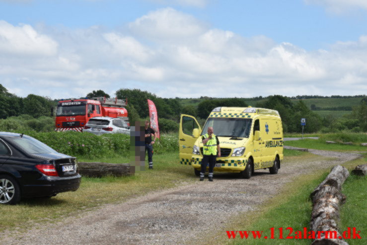 Redning – Drukneulykke. Fårup Sø i Jelling. 20/06-2021. Kl. 15:16.