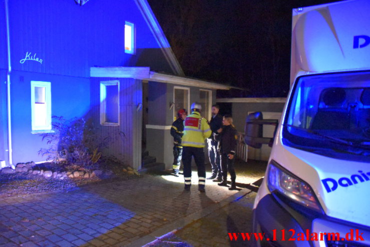 Brand i Villa. Grejsdalsvej i Grejsdalen. 14/01-2022. KL. 18:16.