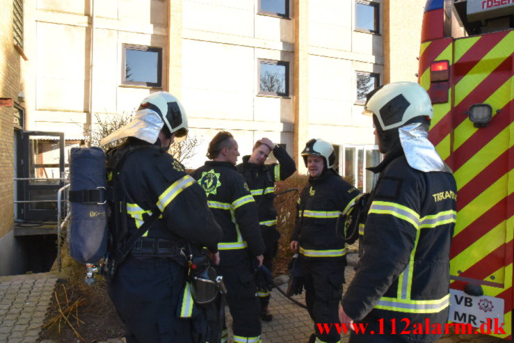 Brand i Lejlighed. Moldevej 3 i Vejle. 03/03-2022. KL. 16:14.