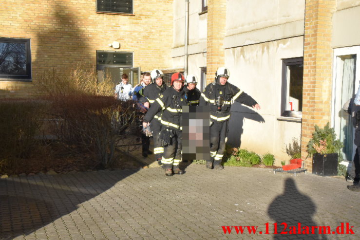 Brand i Lejlighed. Moldevej 3 i Vejle. 03/03-2022. KL. 16:14.