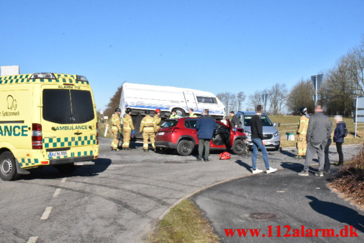 Overså sin ubetingede vigepligt. Vongevej i Sandved. 06/03-2022. KL. 10:41.