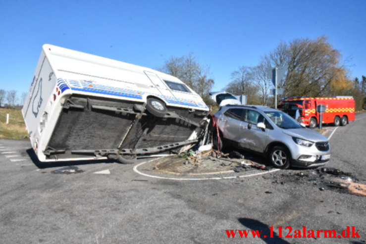 Overså sin ubetingede vigepligt. Vongevej i Sandved. 06/03-2022. KL. 10:41.