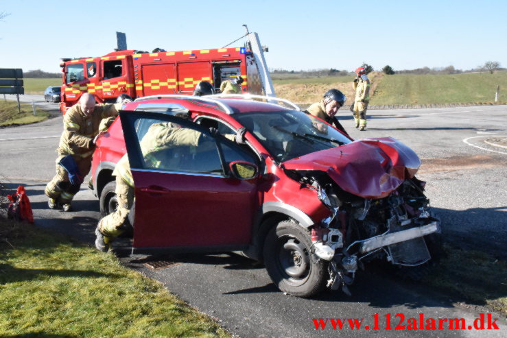 Overså sin ubetingede vigepligt. Vongevej i Sandved. 06/03-2022. KL. 10:41.