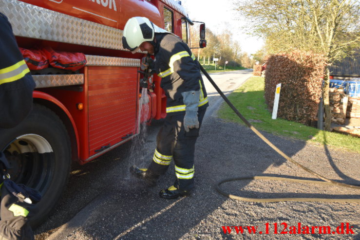 Mindre Naturbrand. Vardevej i Skibet. 22/04-2022. Kl. 18:58.