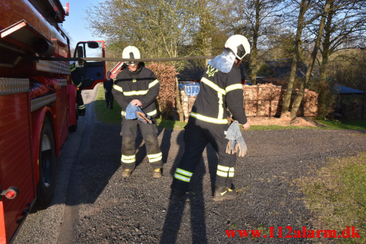 Mindre Naturbrand. Vardevej i Skibet. 22/04-2022. Kl. 18:58.