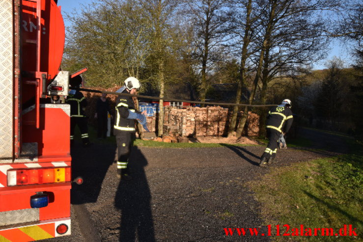 Mindre Naturbrand. Vardevej i Skibet. 22/04-2022. Kl. 18:58.