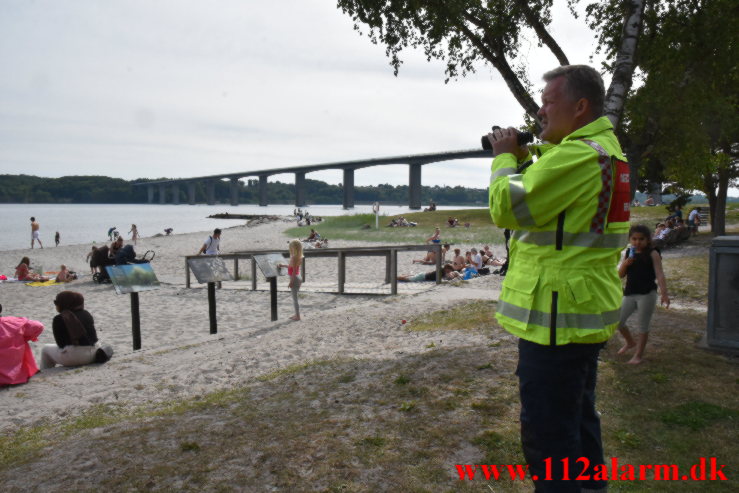 Stor redningsaktion. Tirsbæk Strandvej ”Albuen” 05/06-2022. KL. 16:28.