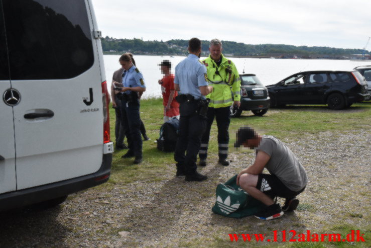 Stor redningsaktion. Tirsbæk Strandvej ”Albuen” 05/06-2022. KL. 16:28.