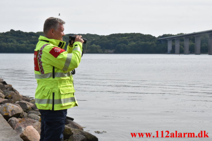 Stor redningsaktion. Tirsbæk Strandvej ”Albuen” 05/06-2022. KL. 16:28.