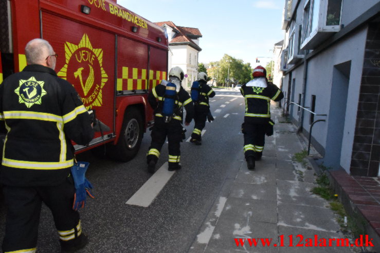 Ild i Lejlighed. Vedelsgade 68 i Vejle. 21/06-2022. KL. 18:13.