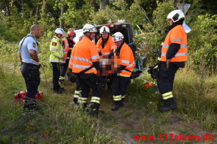 Fuh med Fastklemte. Hærvejen ved Randbøl. 29/07-2022. KL. 17:27.