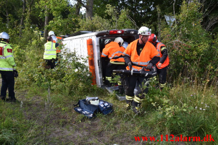 Fuh med Fastklemte. Hærvejen ved Randbøl. 29/07-2022. KL. 17:27.