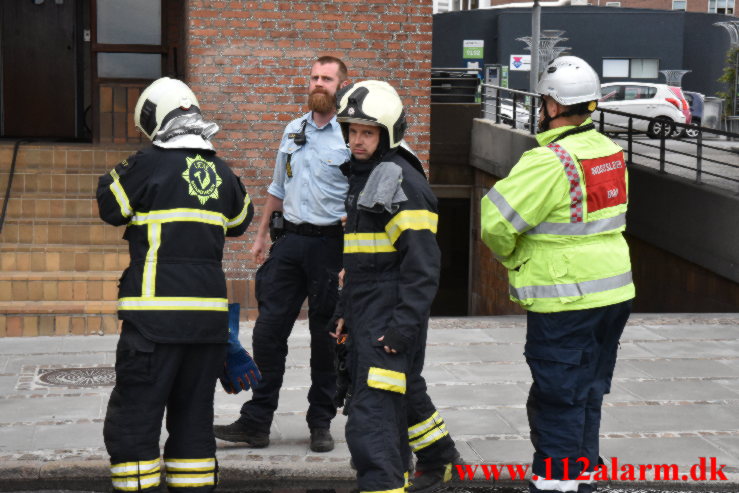 Ild i Gryde. Borgevold 16 i Vejle. 07/09-2022. KL. 13:45.