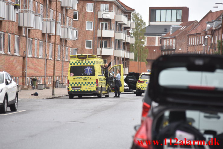 Dræbt med flere knivstik. Svendsgade i Vejle. 05/10-2022. KL. 11:00.