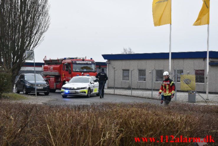 Ild i Galaksen. Finlandsvej 21 i Vejle. 25/01-2023. KL. 11:14.