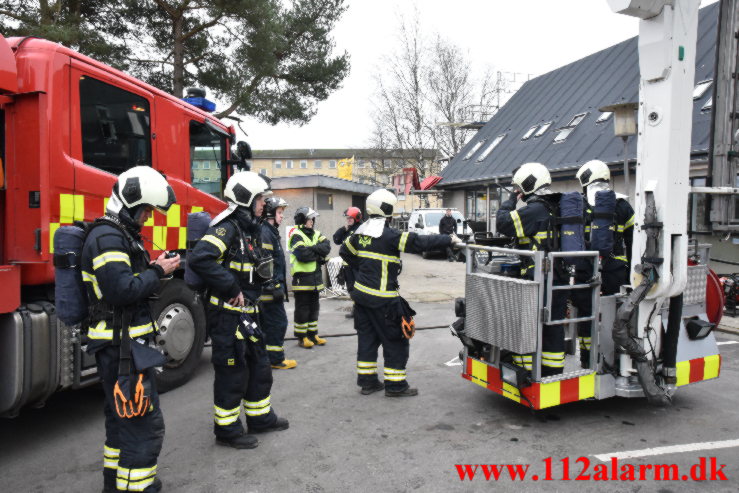 Ild i Galaksen. Finlandsvej 21 i Vejle. 25/01-2023. KL. 11:14.