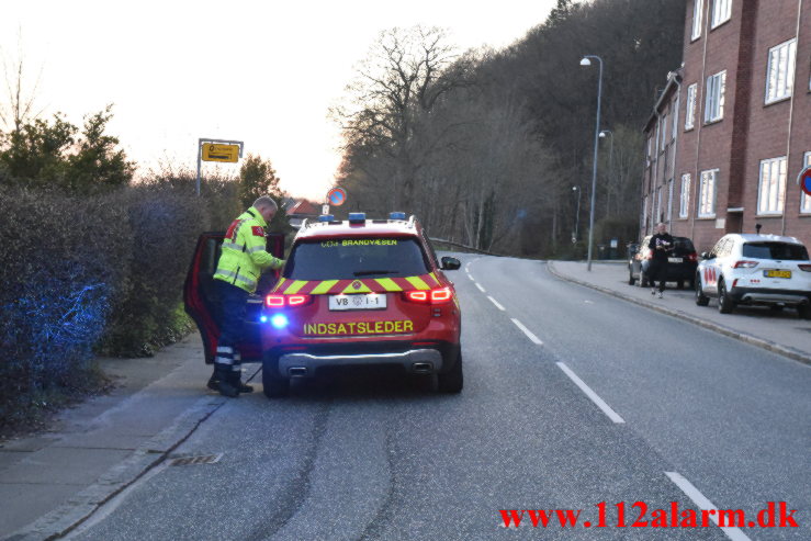 En gryde brændt på. Vardevej 144 i Vejle. 17/04-2023. KL. 20:33.