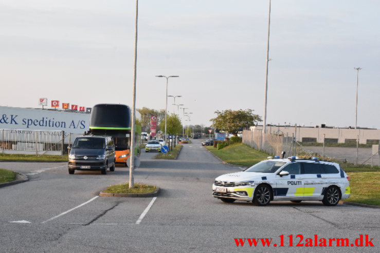 Aggressiv mand i Flixbus. Transportcenter ved Vejle. 11/05-2023. KL. 20:00.