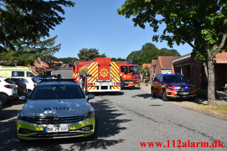 Brand i Institution. Sukkertoppen på Søndermarken. 08/06-2023. KL. 08:35.