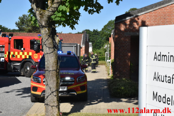 Brand i Institution. Sukkertoppen på Søndermarken. 08/06-2023. KL. 08:35.