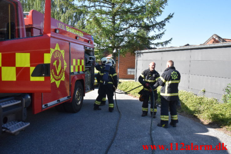 Brand i Institution. Sukkertoppen på Søndermarken. 08/06-2023. KL. 08:35.