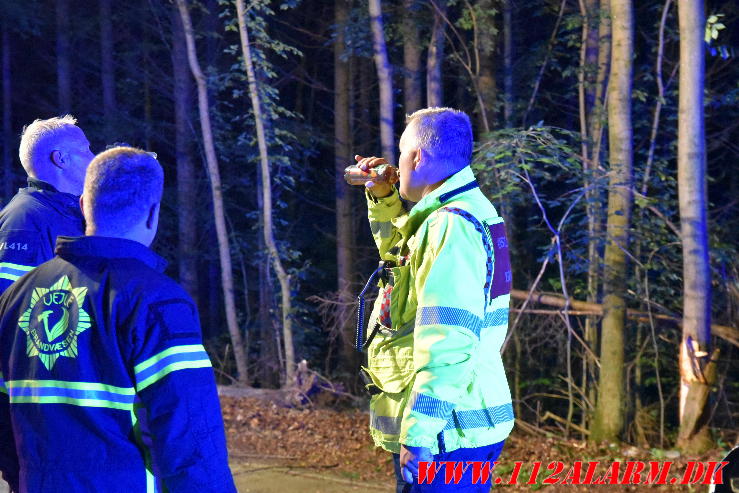 Alvorlig trafikuheld. Grejsbakke i Vejle. 24/08-2023. KL. 22:38.