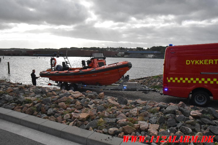 Endnu en speciel redningsopgave. Andkær vig strand. 12/10-2023. KL. 11:28.