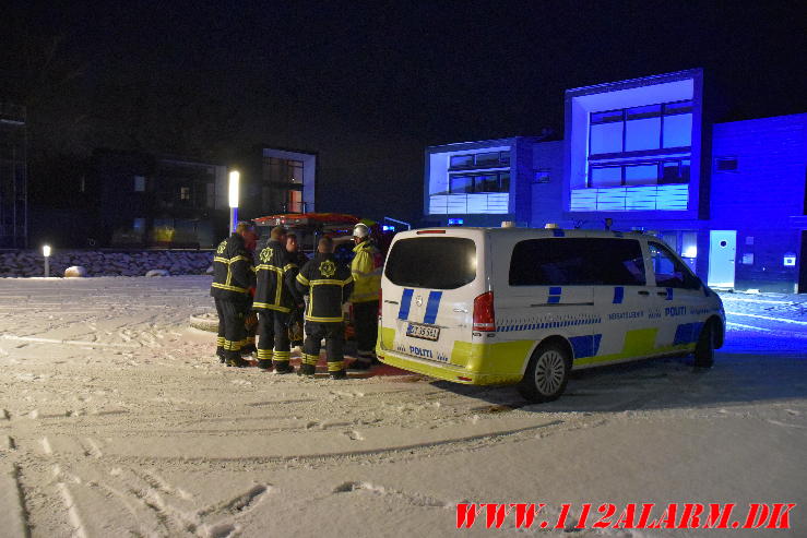 Ældre mand faldet i Havnen. Brejning Lystbådehavn. 30/11-2023. Kl.16:31.