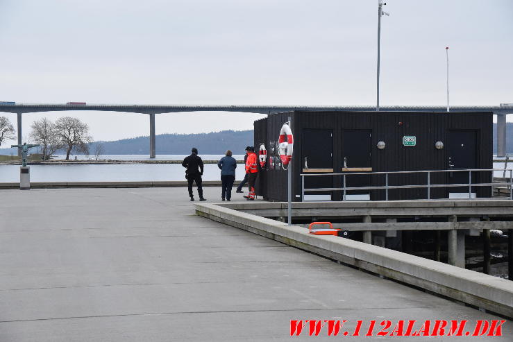 En lille opgave blev løst. Vejle Lystbådhavn. 27/02-2024. Kl. 16:57.