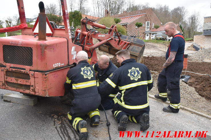 En lille speciel opgave. Billensteinsvej i Vejle Øst. 13/04-2024. KL. 11:12.