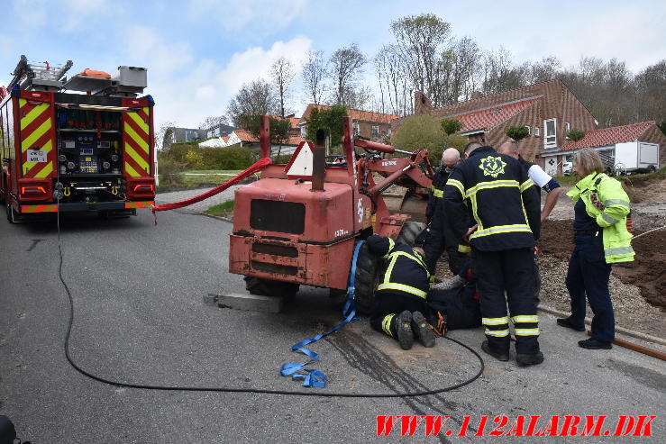 En lille speciel opgave. Billensteinsvej i Vejle Øst. 13/04-2024. KL. 11:12.