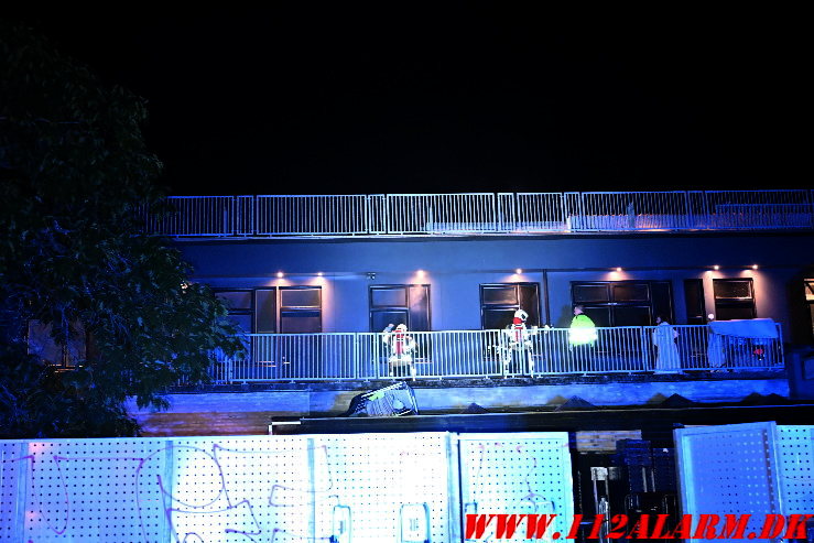 Brand i Lejlighed. Vestergade 18 i Vejle. 03/06-2025. KL. 00:28.