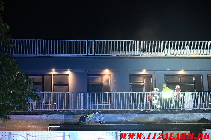 Brand i Lejlighed. Vestergade 18 i Vejle. 03/06-2025. KL. 00:28.