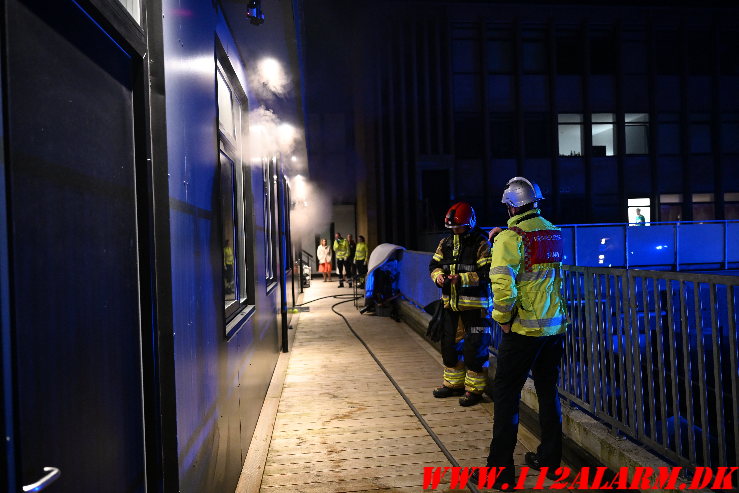 Brand i Lejlighed. Vestergade 18 i Vejle. 03/06-2025. KL. 00:28.