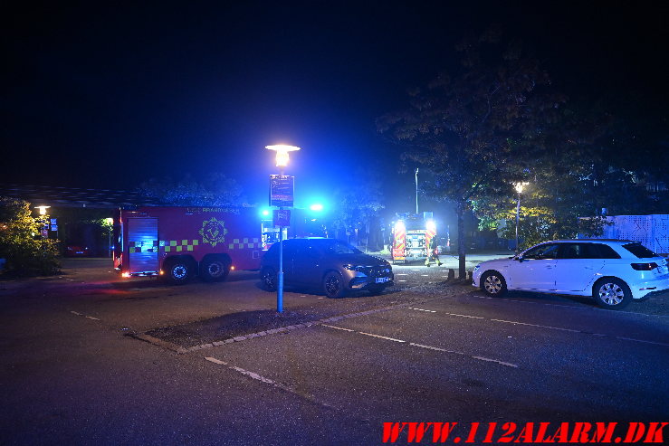 Brand i Lejlighed. Vestergade 18 i Vejle. 03/06-2025. KL. 00:28.