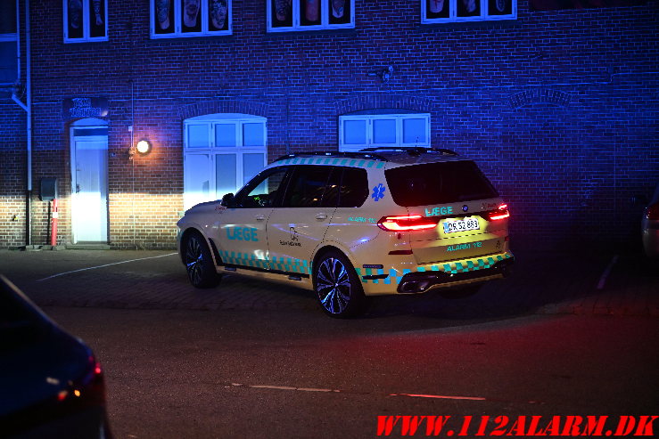 Brand i Lejlighed. Vestergade 18 i Vejle. 03/06-2025. KL. 00:28.