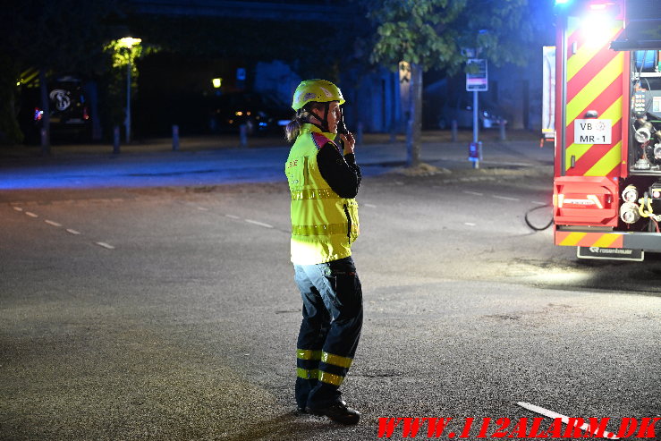 Brand i Lejlighed. Vestergade 18 i Vejle. 03/06-2025. KL. 00:28.